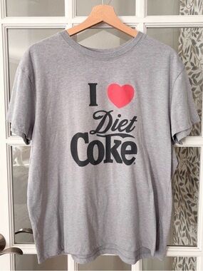 COCA-COLA “I ❤️ Diet Coke” Soft Graphic T-Shirt Sz 2X NWOT
